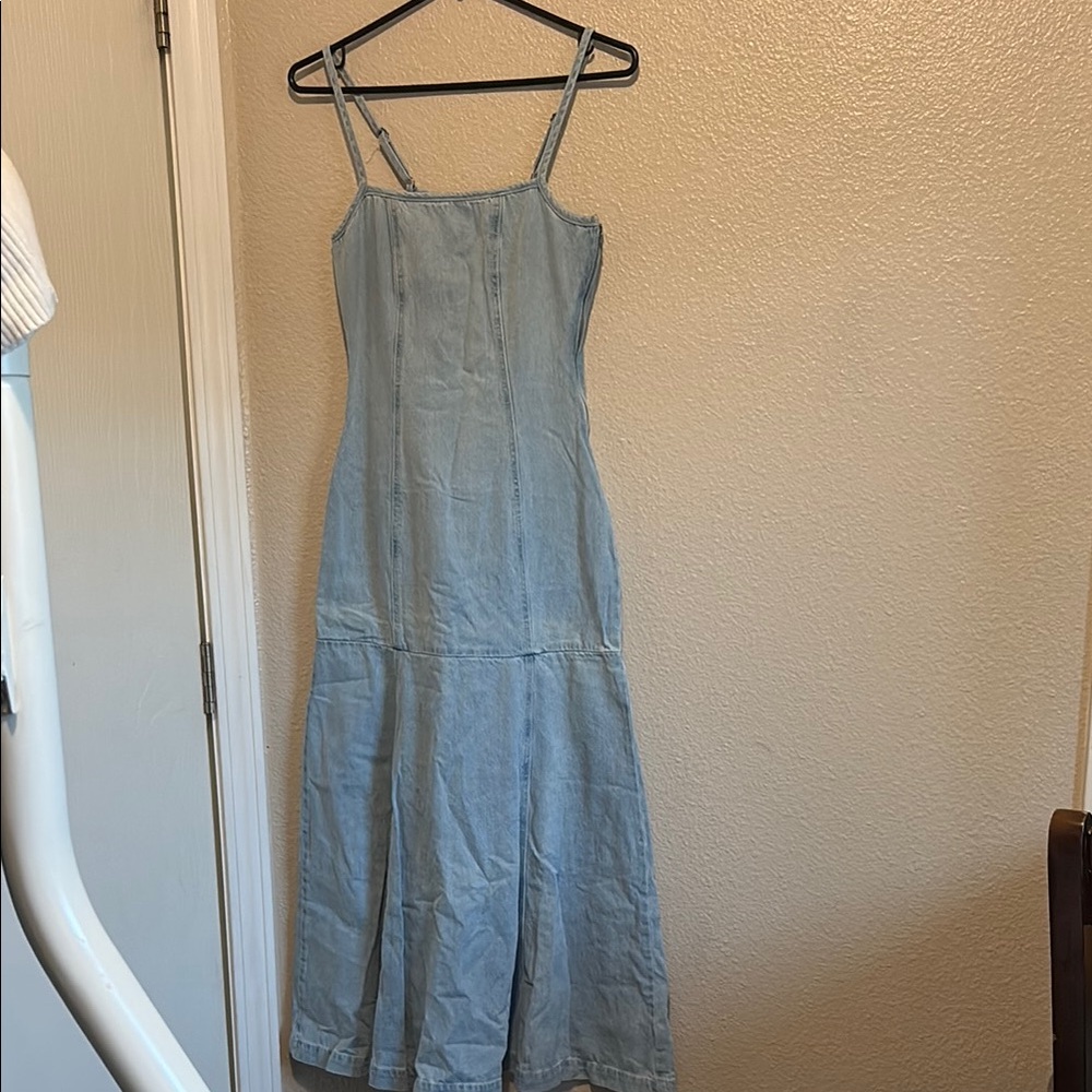 Light Blue Denim Dress